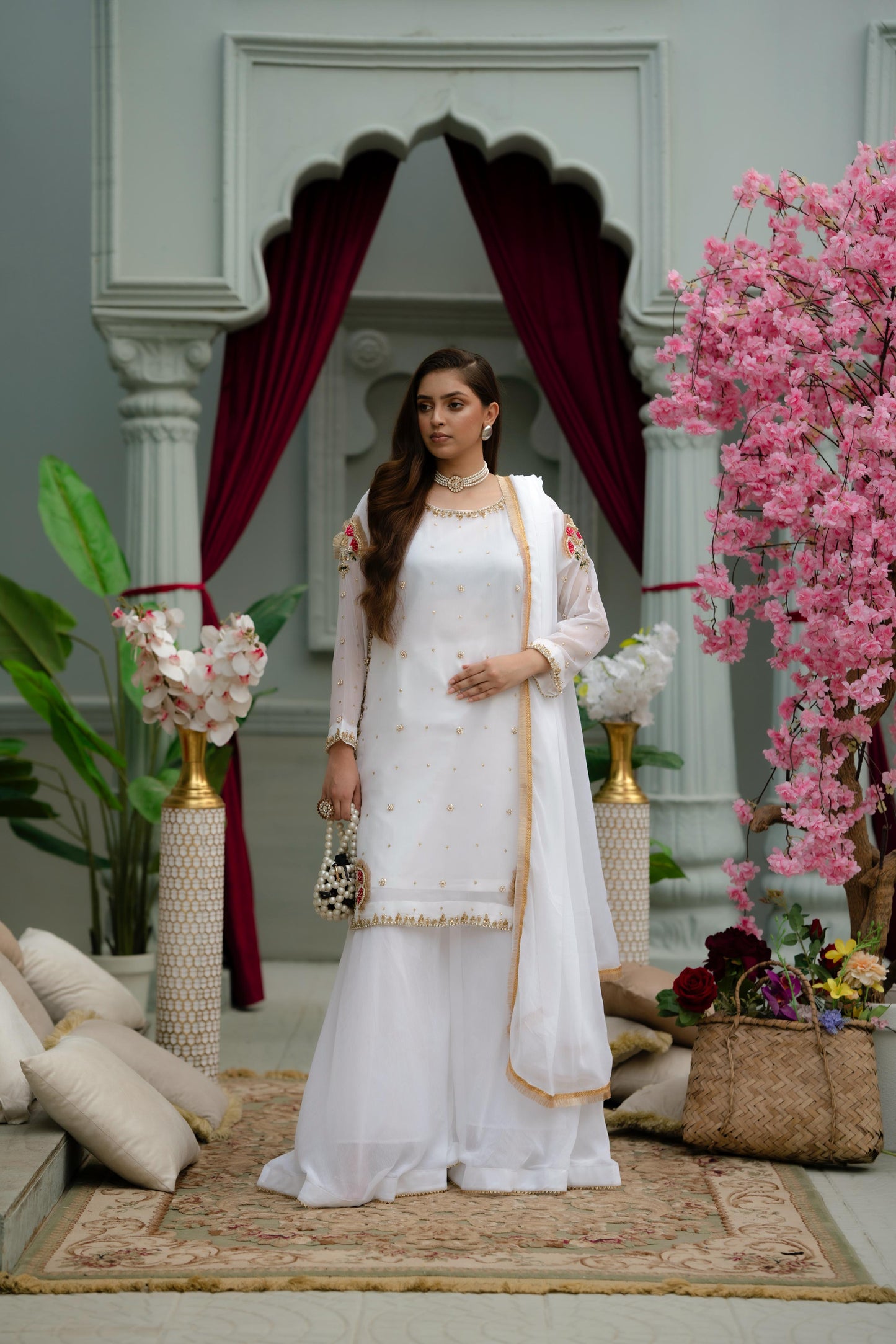 Nooré Safaid – Crinkle Chiffon 3pc Suit