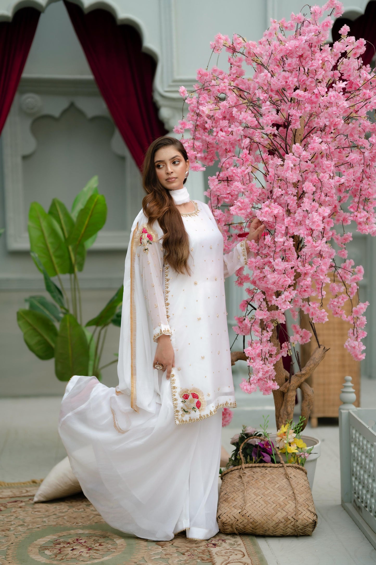 Nooré Safaid – Crinkle Chiffon 3pc Suit