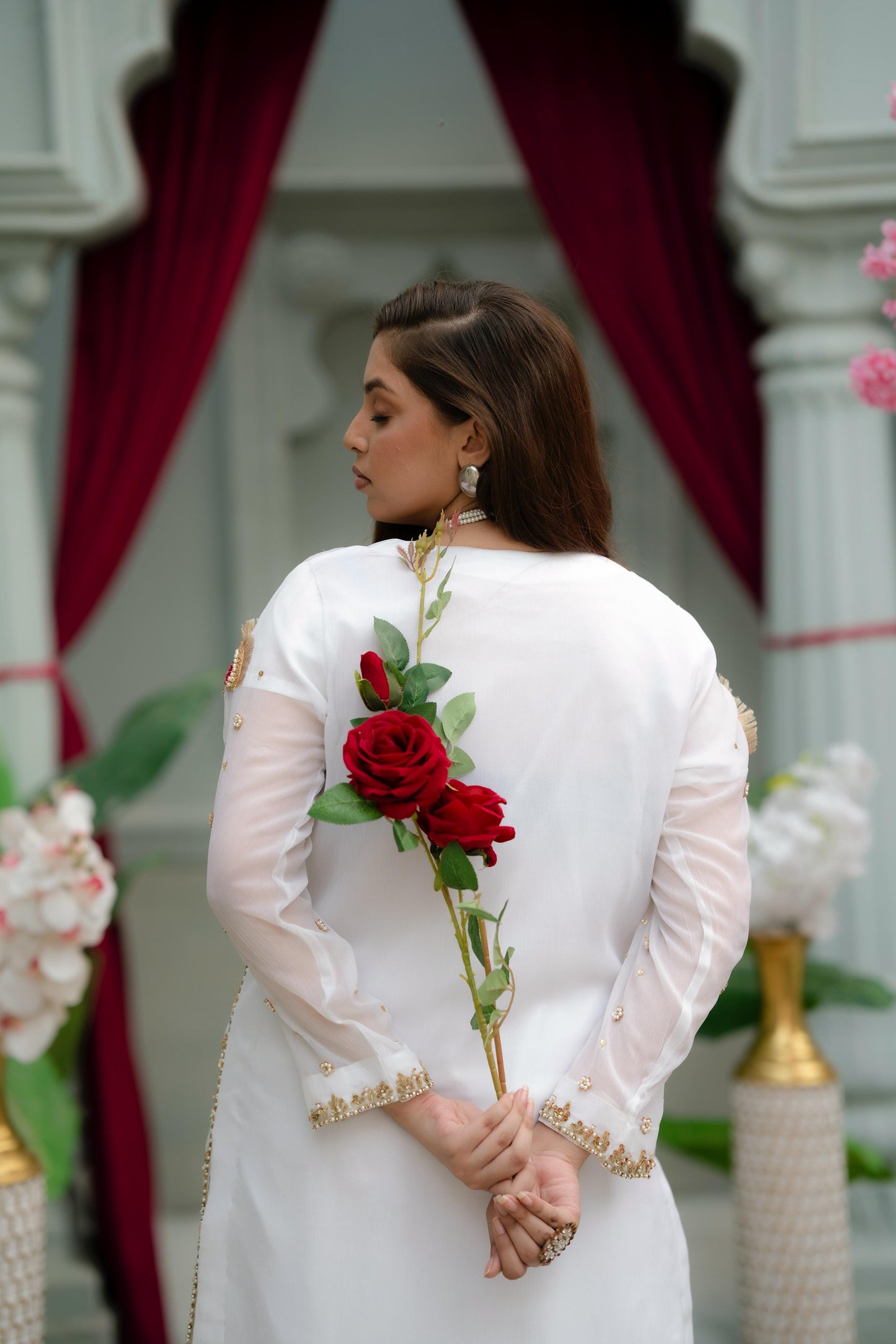 Nooré Safaid – Crinkle Chiffon 3pc Suit